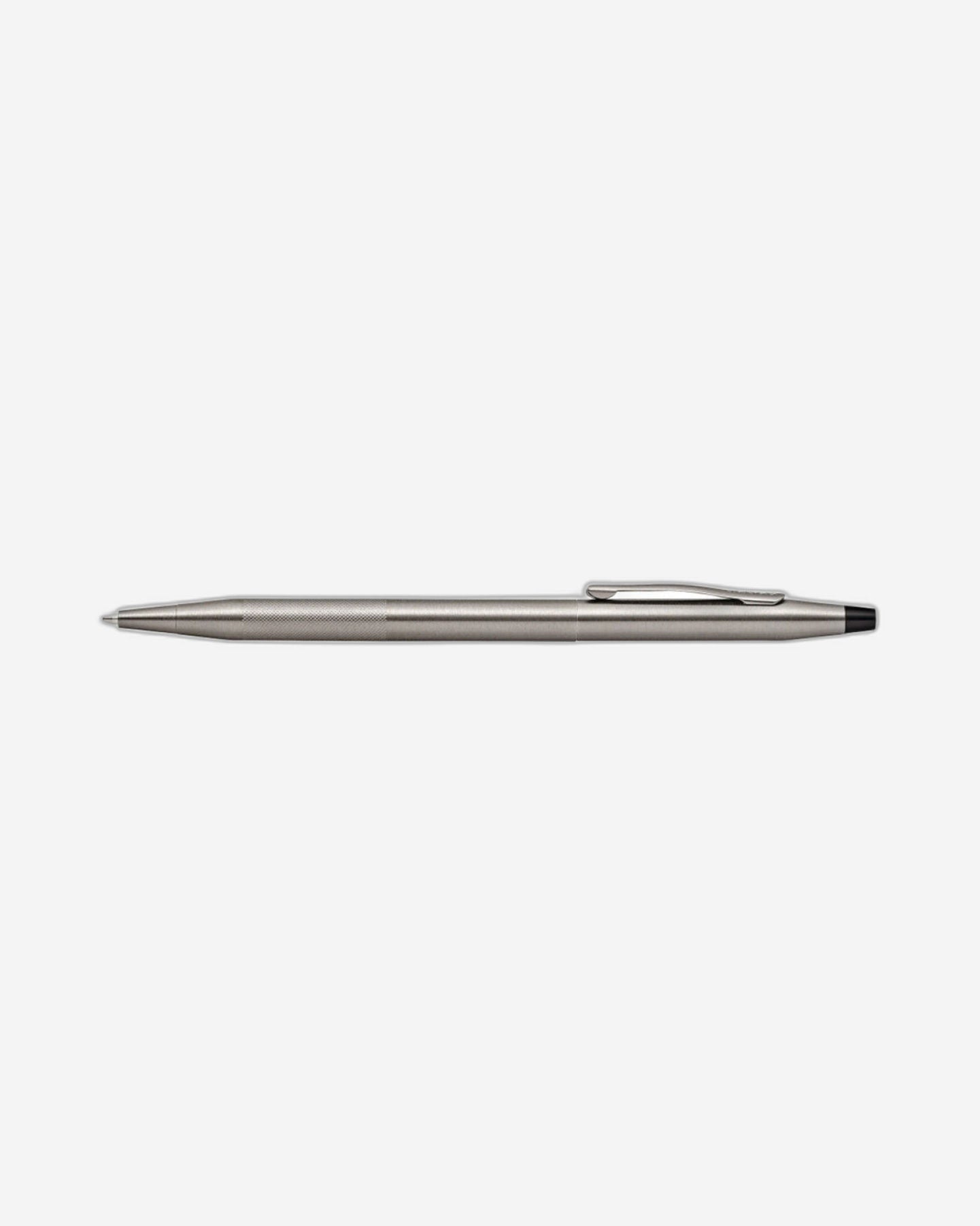 Cross Classic Century® Titanium Gray Micro Knurl And Brushed Titanium Gray Pvd Ballpoint Pen - AT0082-137