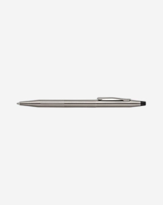 Cross Classic Century® Titanium Gray Micro Knurl And Brushed Titanium Gray Pvd Ballpoint Pen - AT0082-137