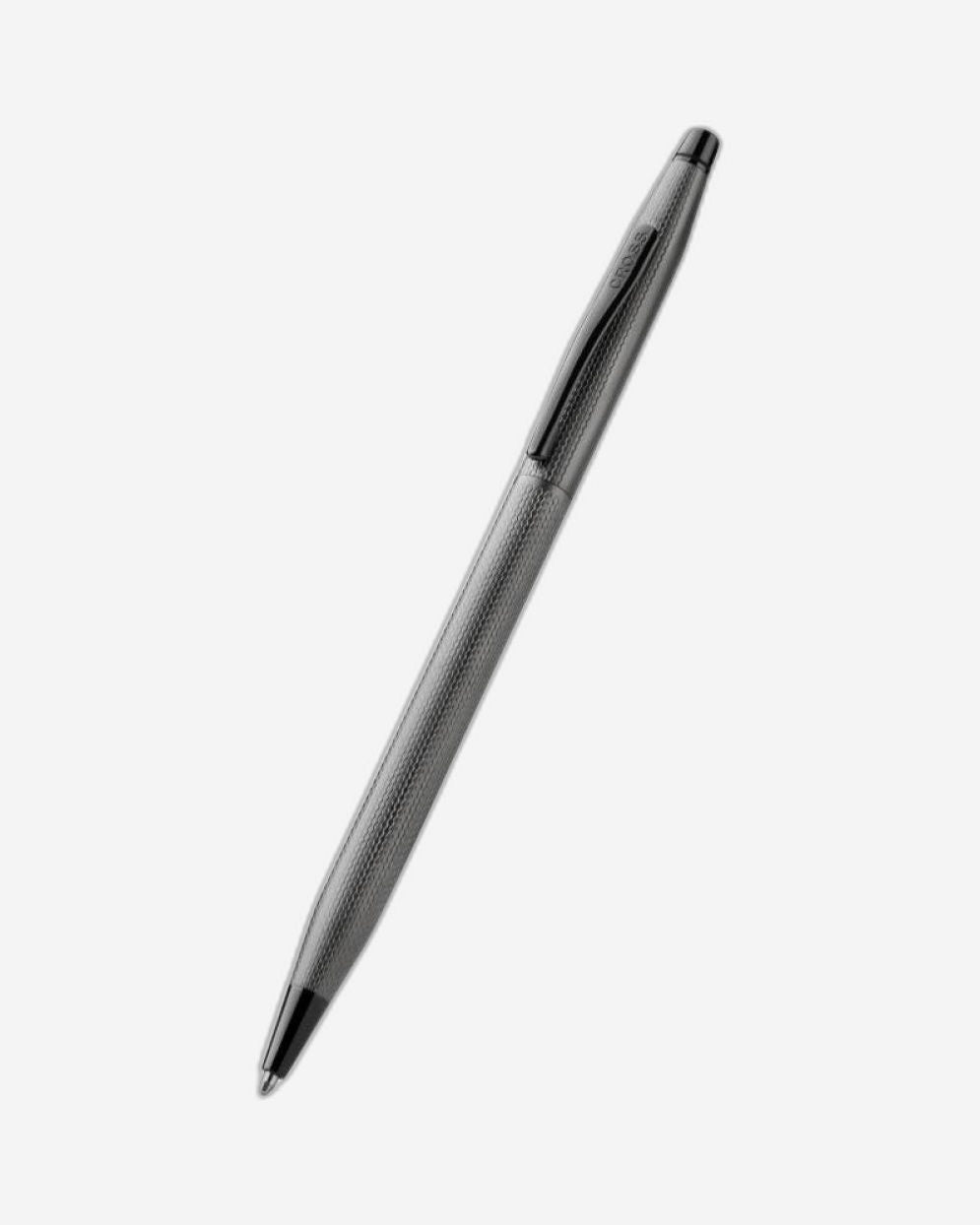 Cross Classic Century® Polished Slate Gray Engraved Diamond Pattern With Slate Gray Pvd Appointments Ballpoint Pen - AT0082-168