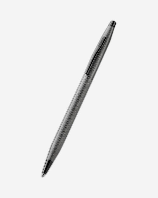 Cross Classic Century® Polished Slate Gray Engraved Diamond Pattern With Slate Gray Pvd Appointments Ballpoint Pen - AT0082-168