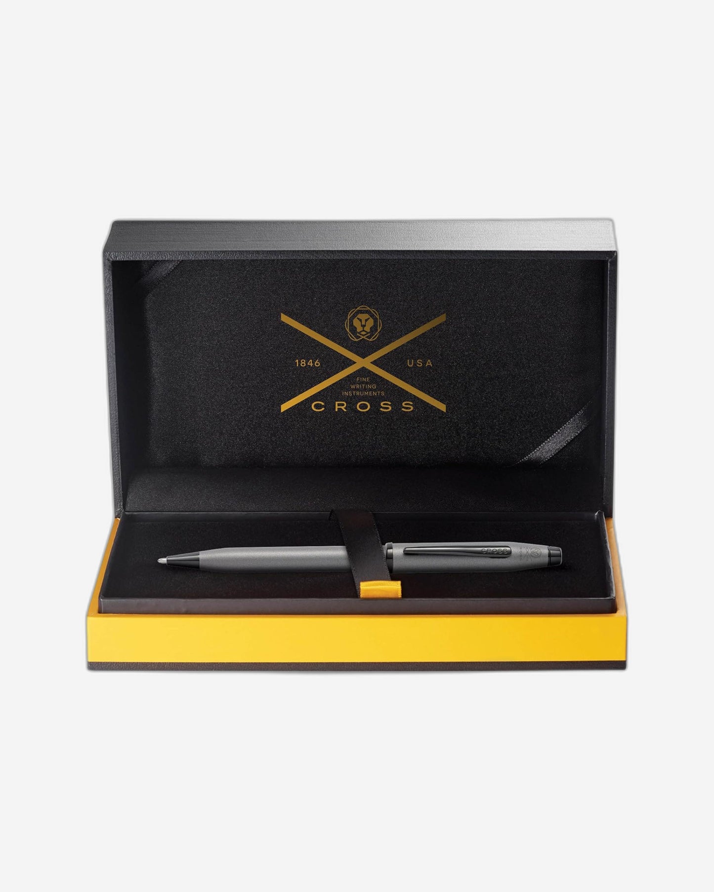 Cross Century® Ii Gunmetal Gray With Polished Black Pvd Appointments Ballpoint Pen - AT0082WG-115