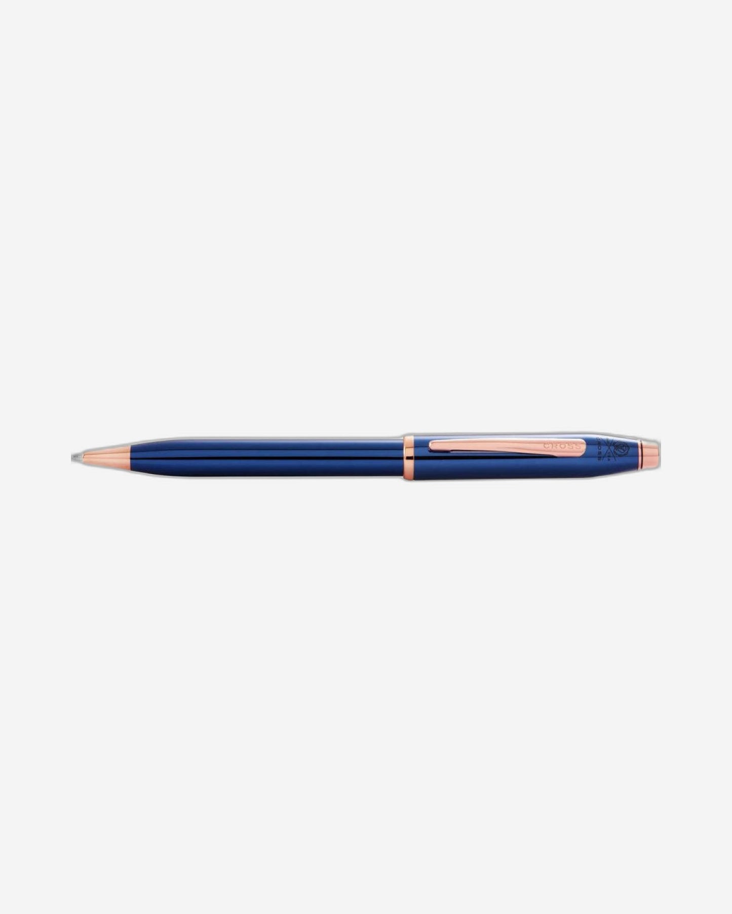 Cross Century® Ii Translucent Cobalt Blue Lacquer With Rose Gold Appointments Ballpoint Pen- AT0082WG-138