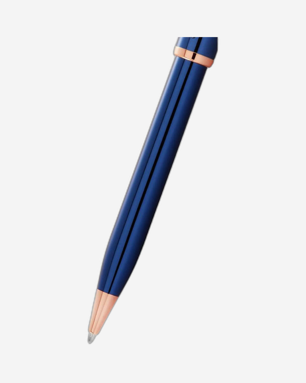Cross Century® Ii Translucent Cobalt Blue Lacquer With Rose Gold Appointments Ballpoint Pen- AT0082WG-138