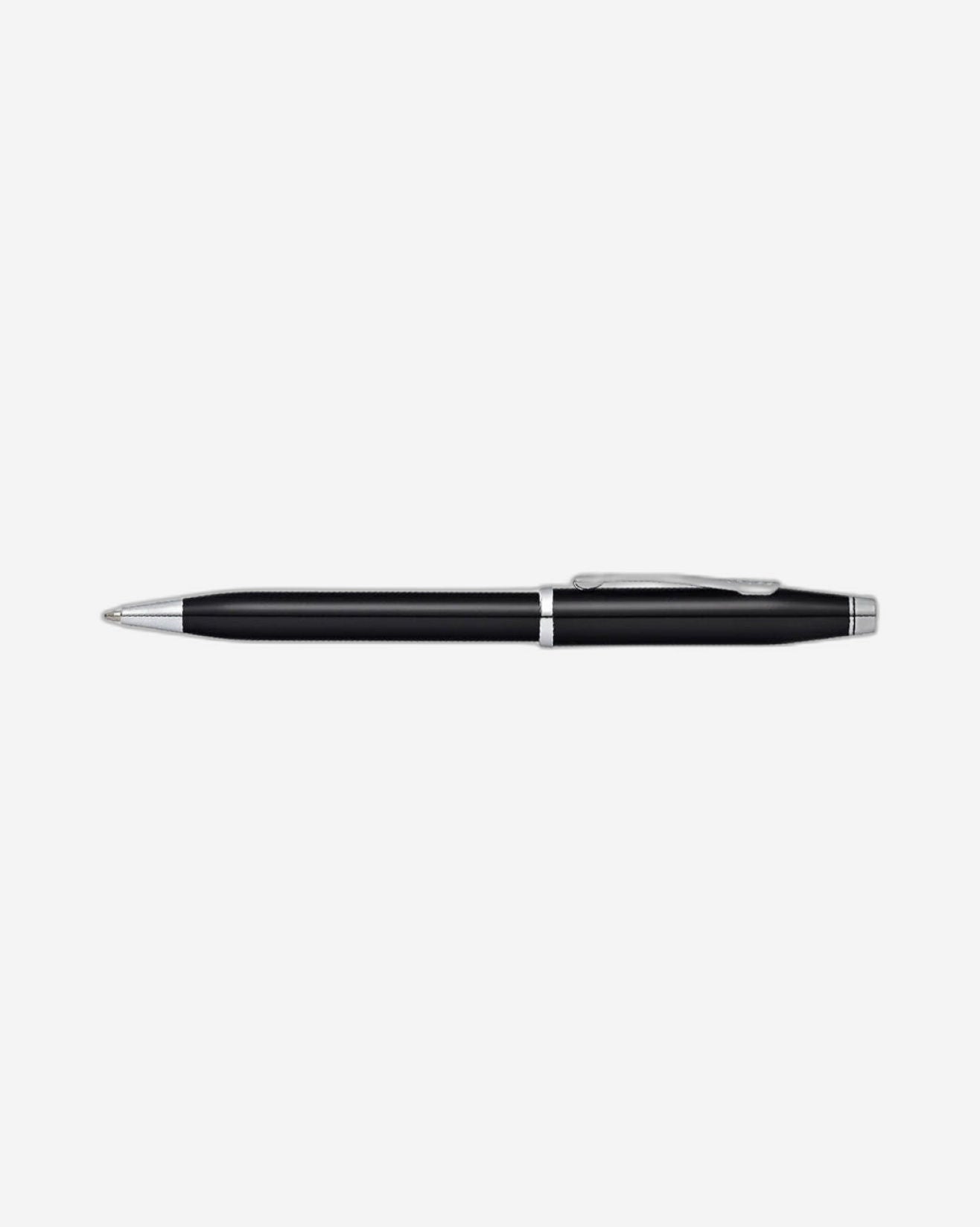Cross Century® Ii Black Lacquer With Chrome Plated Appointments Ballpoint Pen - AT0082WG-157