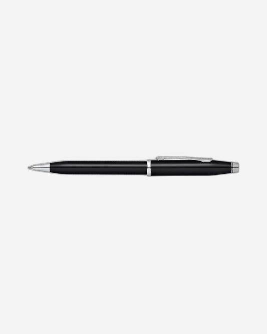 Cross Century® Ii Black Lacquer With Chrome Plated Appointments Ballpoint Pen - AT0082WG-157