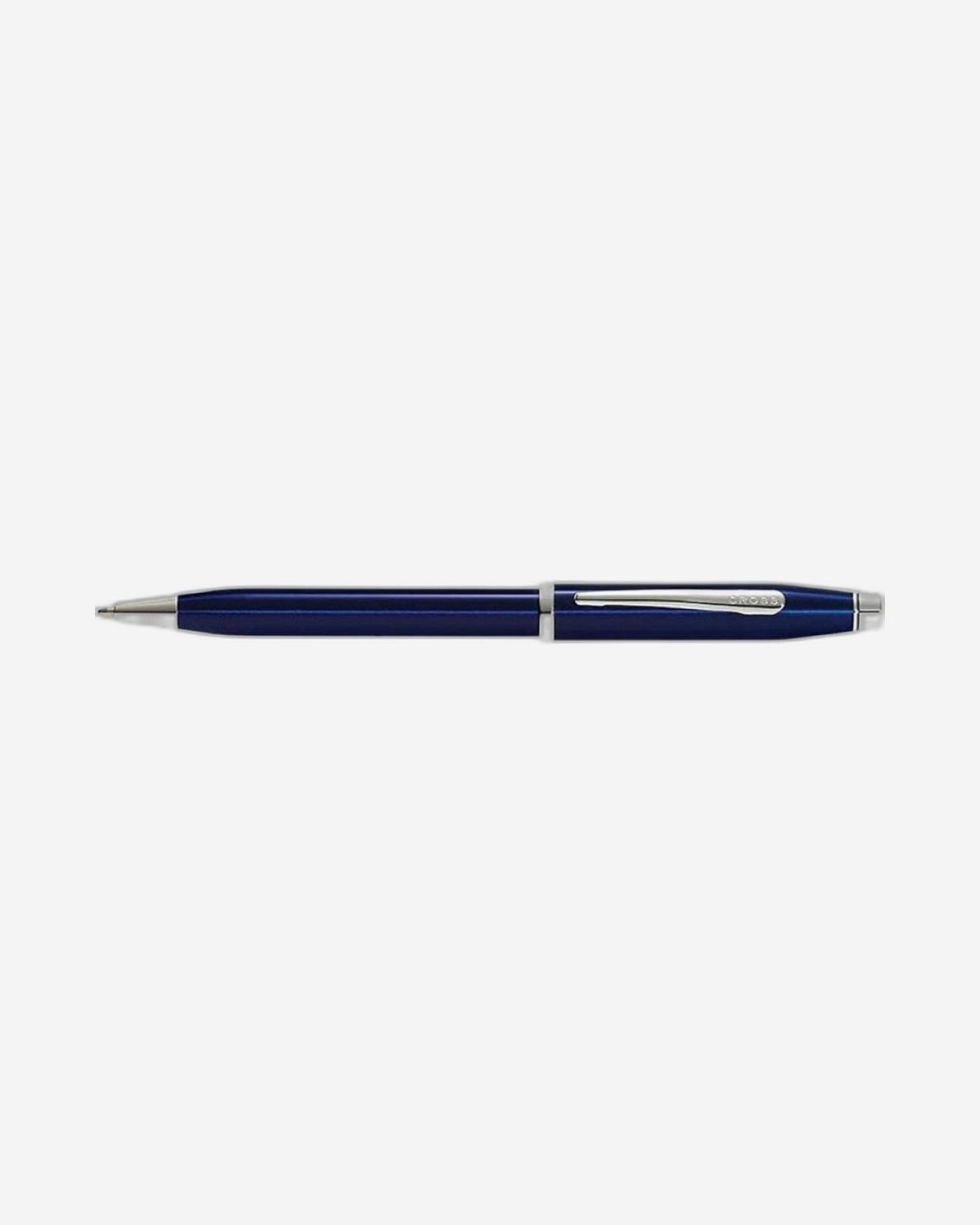 Cross Century® Ii Translucent Blue Lacquer With Chrome Plated Appointments Ballpoint Pen - AT0082WG-158