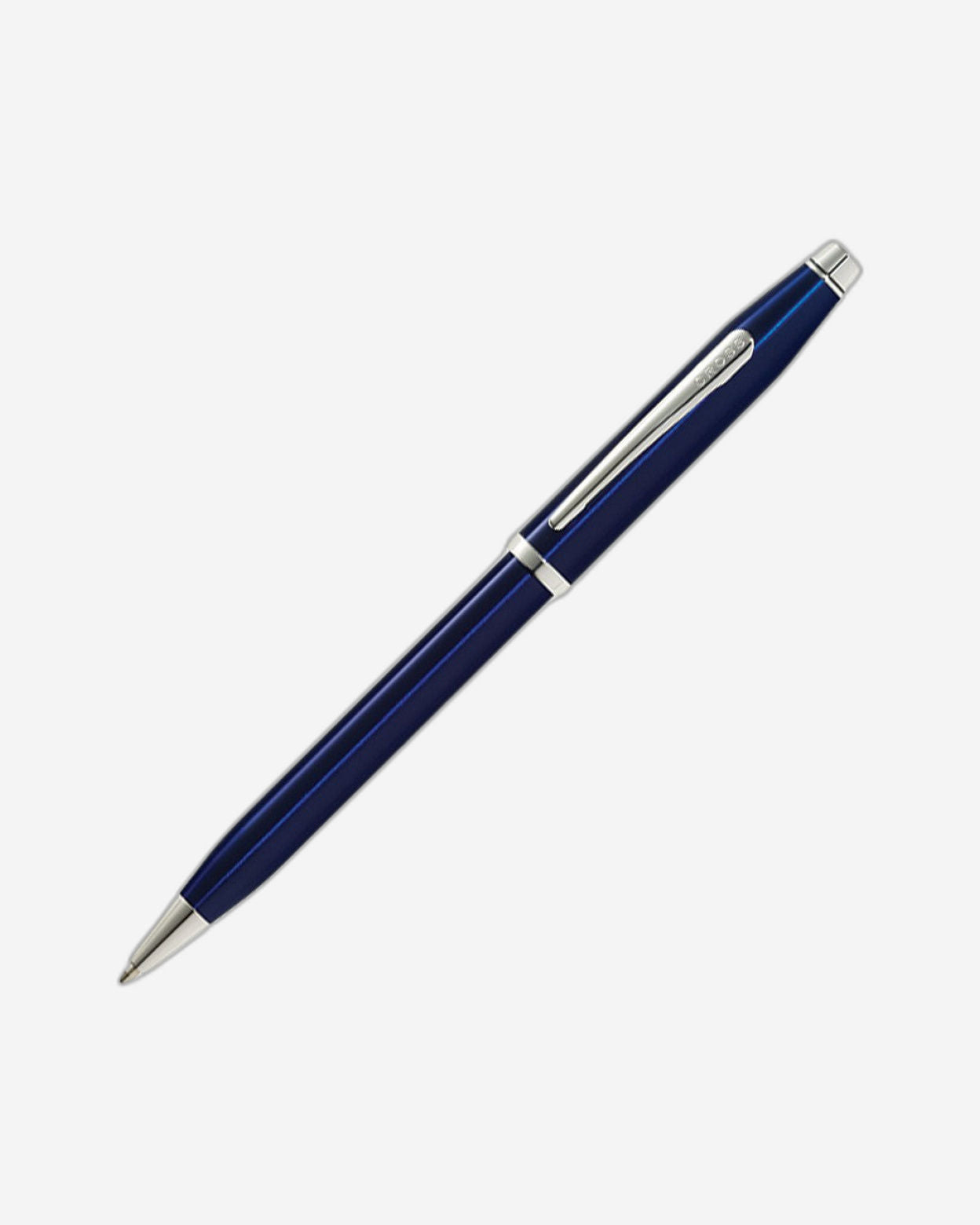 Cross Century® Ii Translucent Blue Lacquer With Chrome Plated Appointments Ballpoint Pen - AT0082WG-158