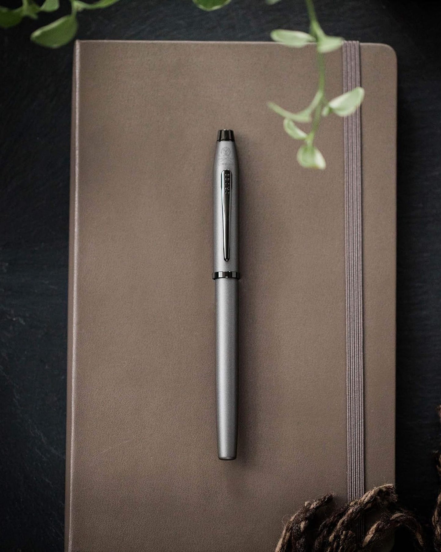 Cross Century® Ii Gunmetal Gray With Polished Black Pvd Appointments Rollerball Pen - AT0085-115