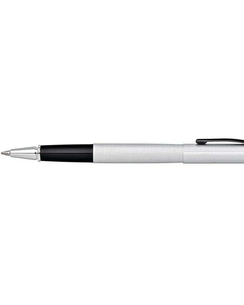 Cross Classic Century®  Brushed Chrome With Engraved Engine Rollerball Pen