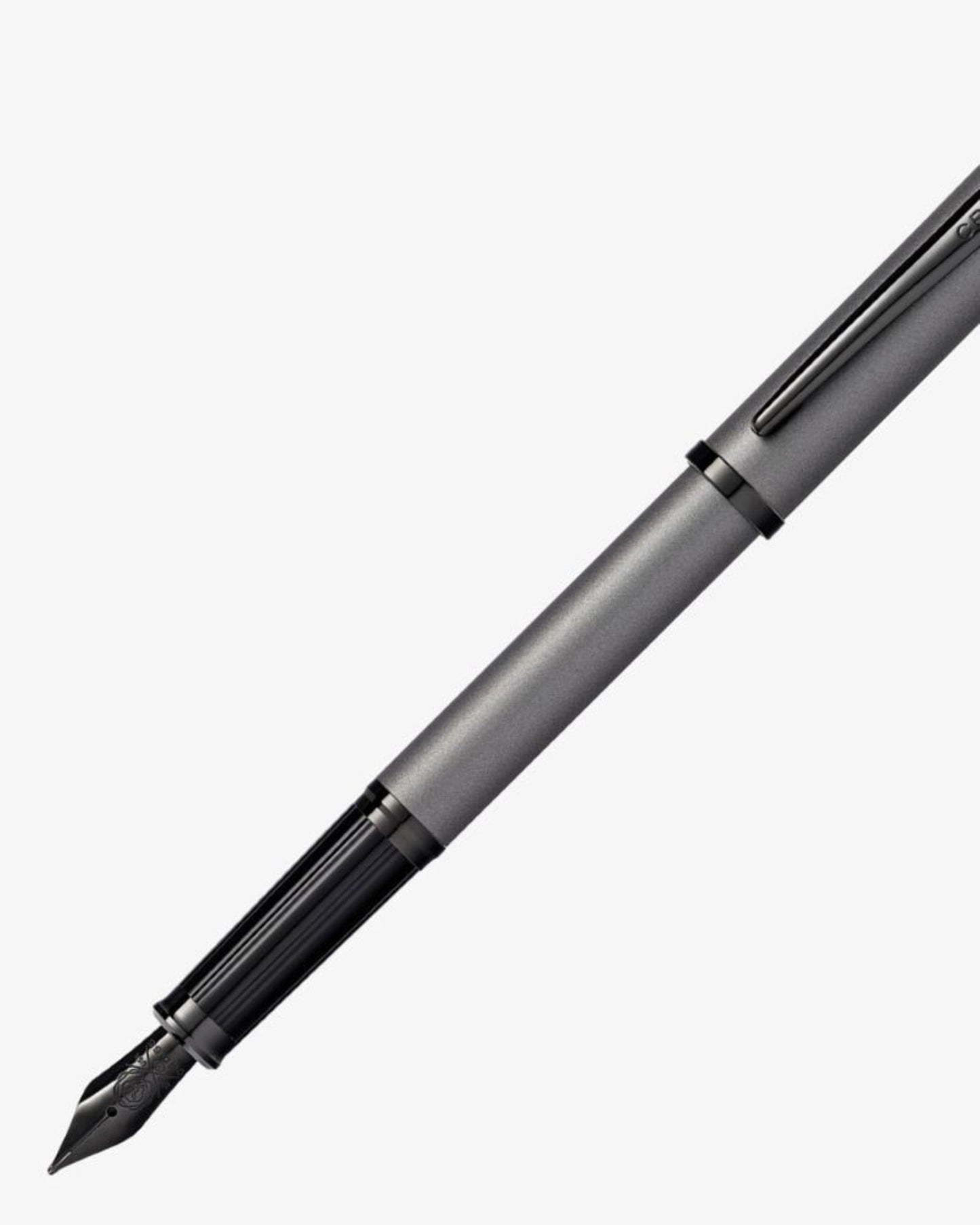 قلم حبر كروس سنتشري الثاني رمادي معدني