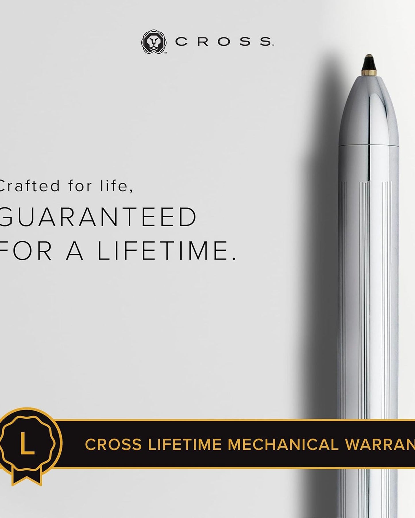 Cross Tech3+™ Lustrous Chrome Multifunction Pen - AT0090-1