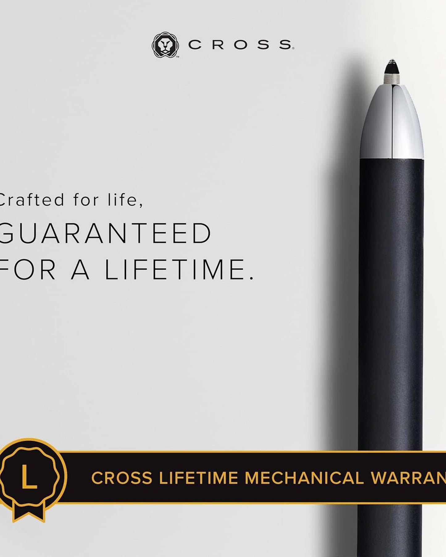 Cross Tech 3 Multifunctional Classic Black W/Chrome - AT0090-3