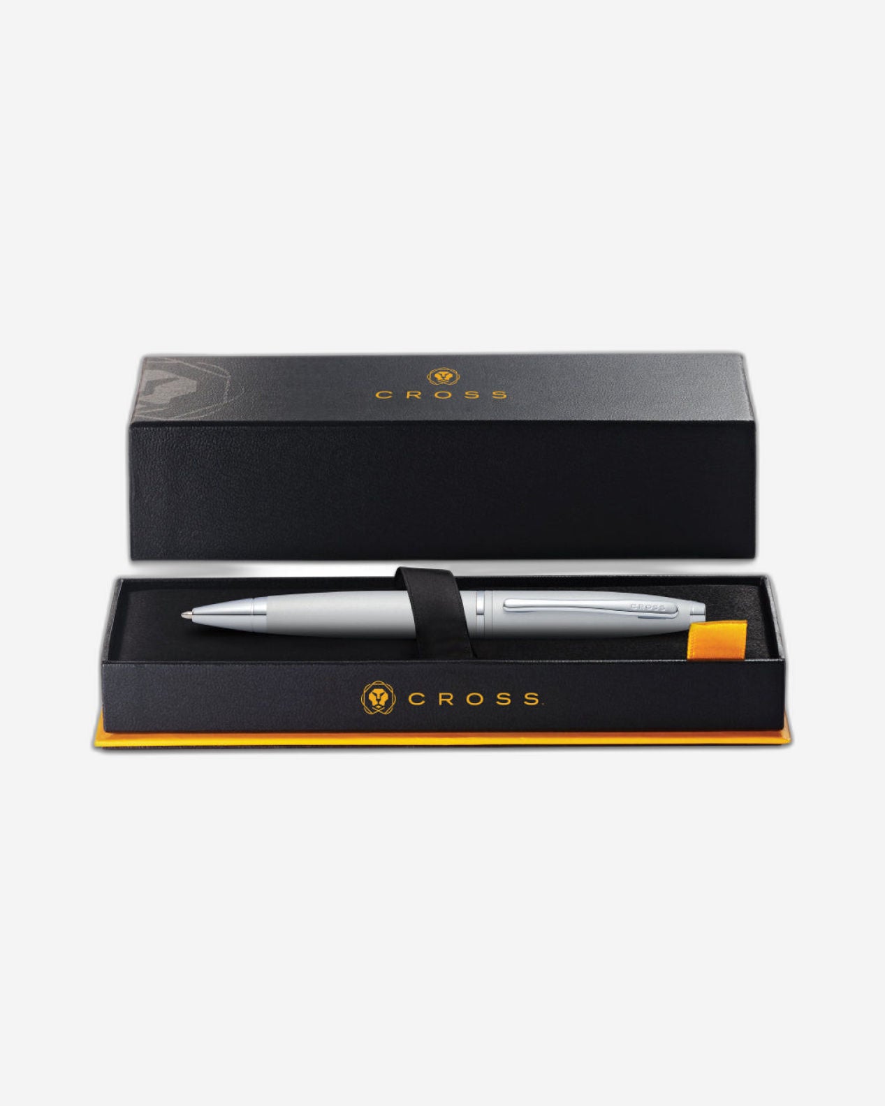 Cross Calais™ Satin Chrome With Polished Chrome Appointments Ballpoint Pen - AT0112-16