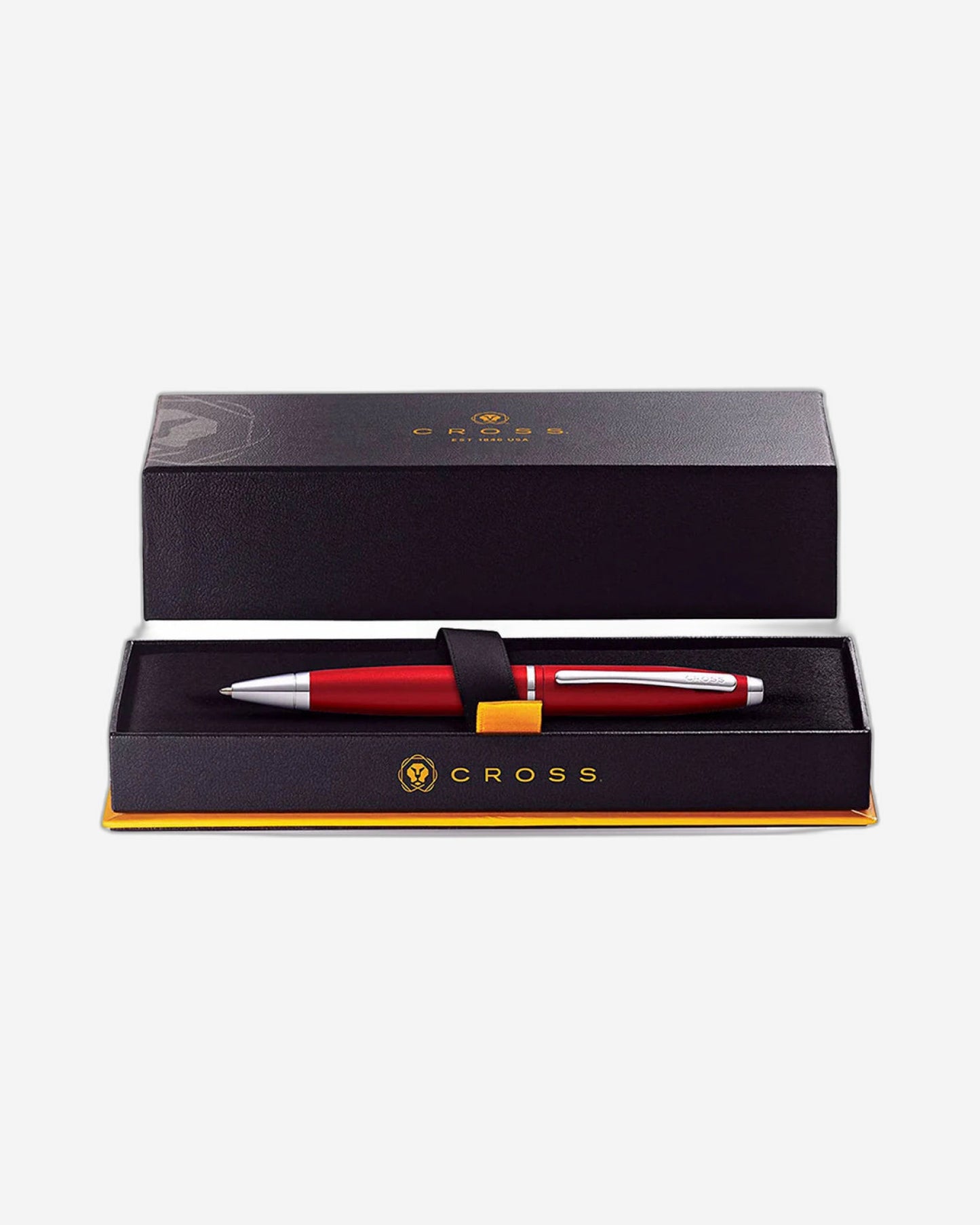 Cross Calais™ Matte Metallic Crimson With Polished Chrome Appointments Ballpoint Pen - AT0112-19