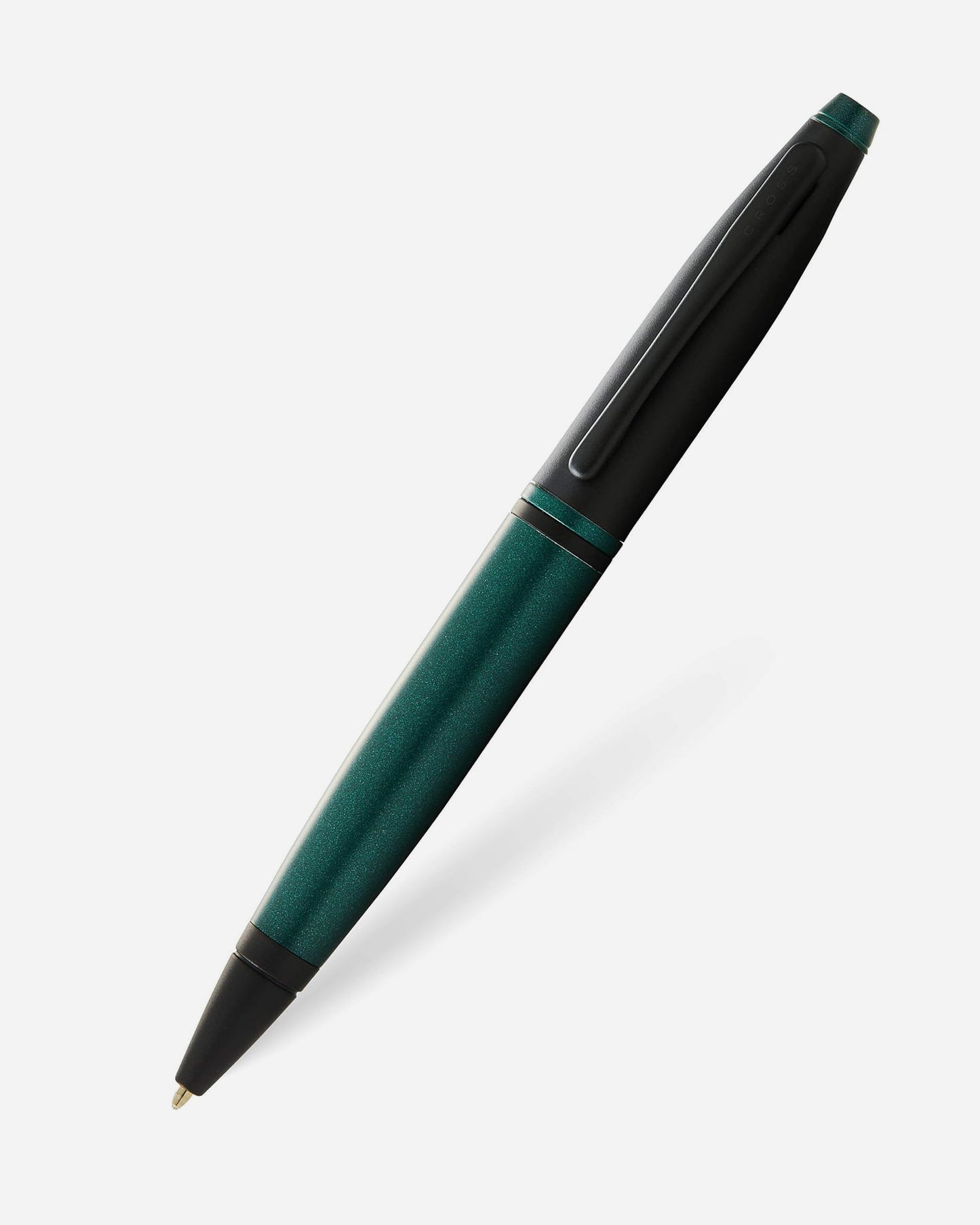 Cross Calais Green Black Lacquer Ballpoint Pen