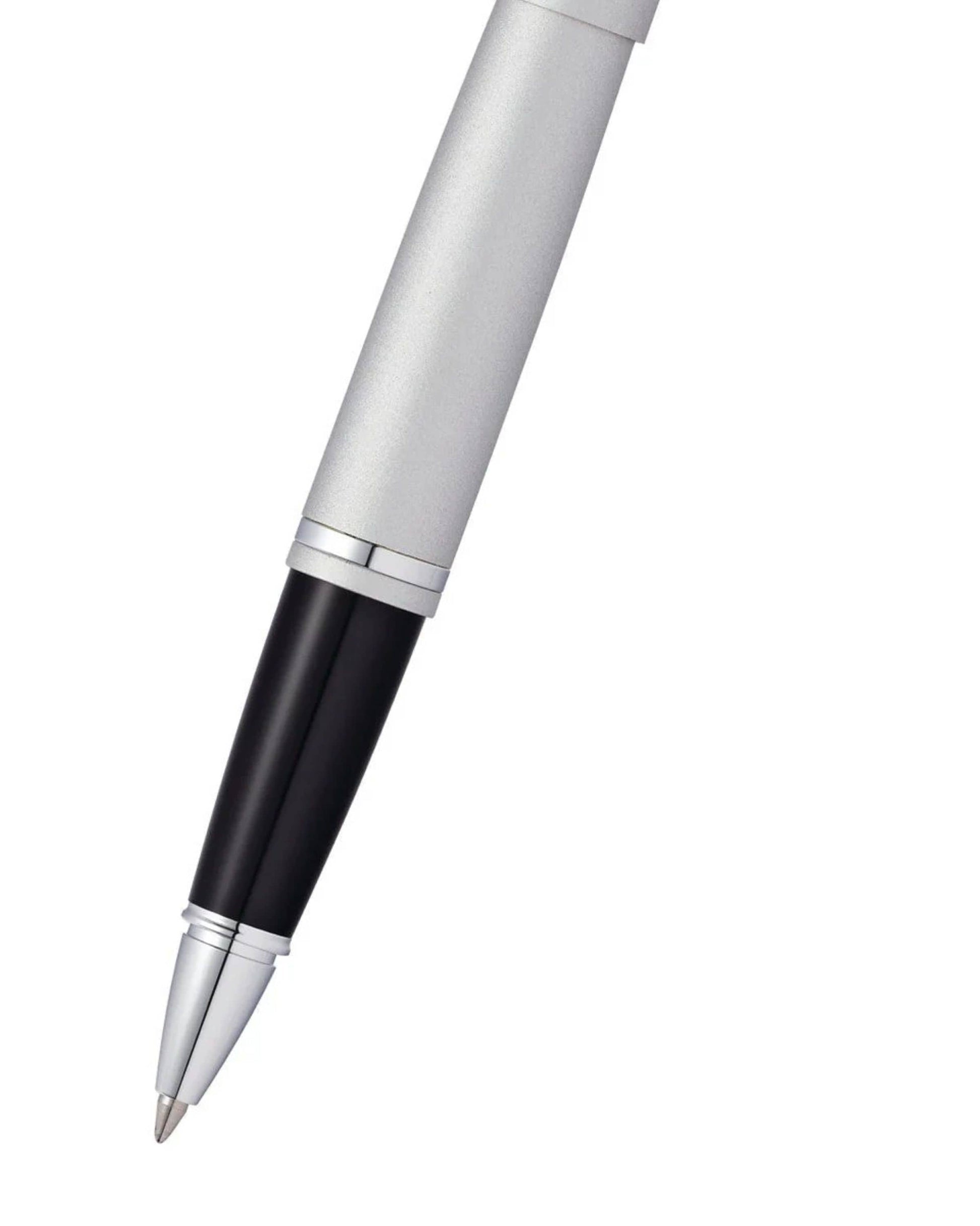 Cross Calais™ Satin Chrome With Polished Chrome Appointments Selectip® Rollerball Pen