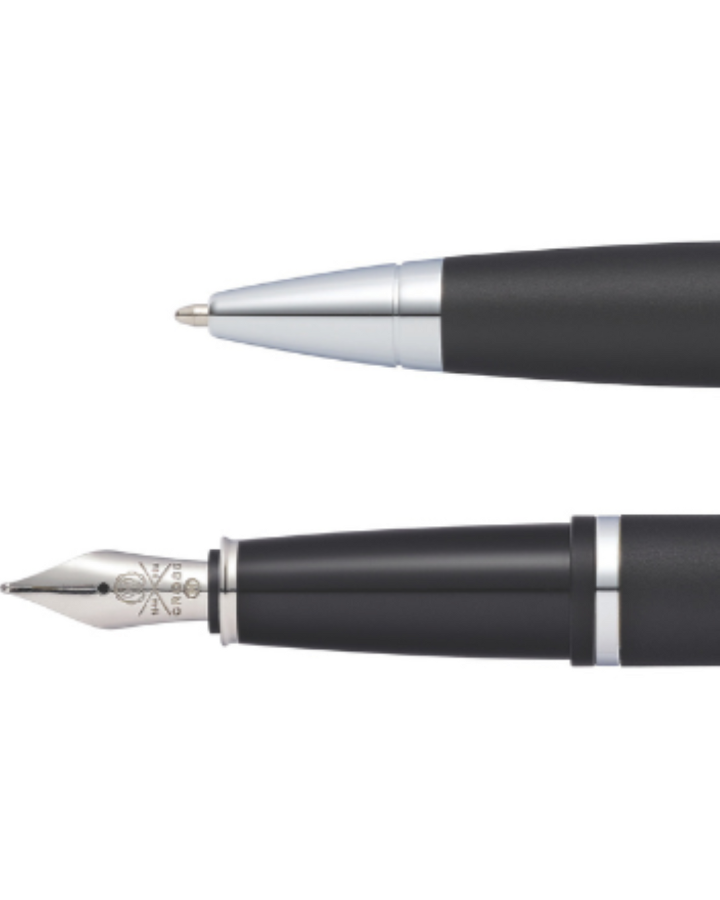 Cross Calais™ Matte Black Chrome Appointments Ballpoint Fountain Pen Gift Set