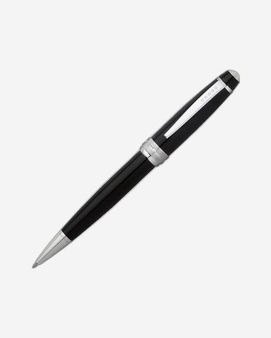 Cross Bailey™ Black Lacquer With Polished Chrome Appointments Ballpoint Pen - AT0452-7
