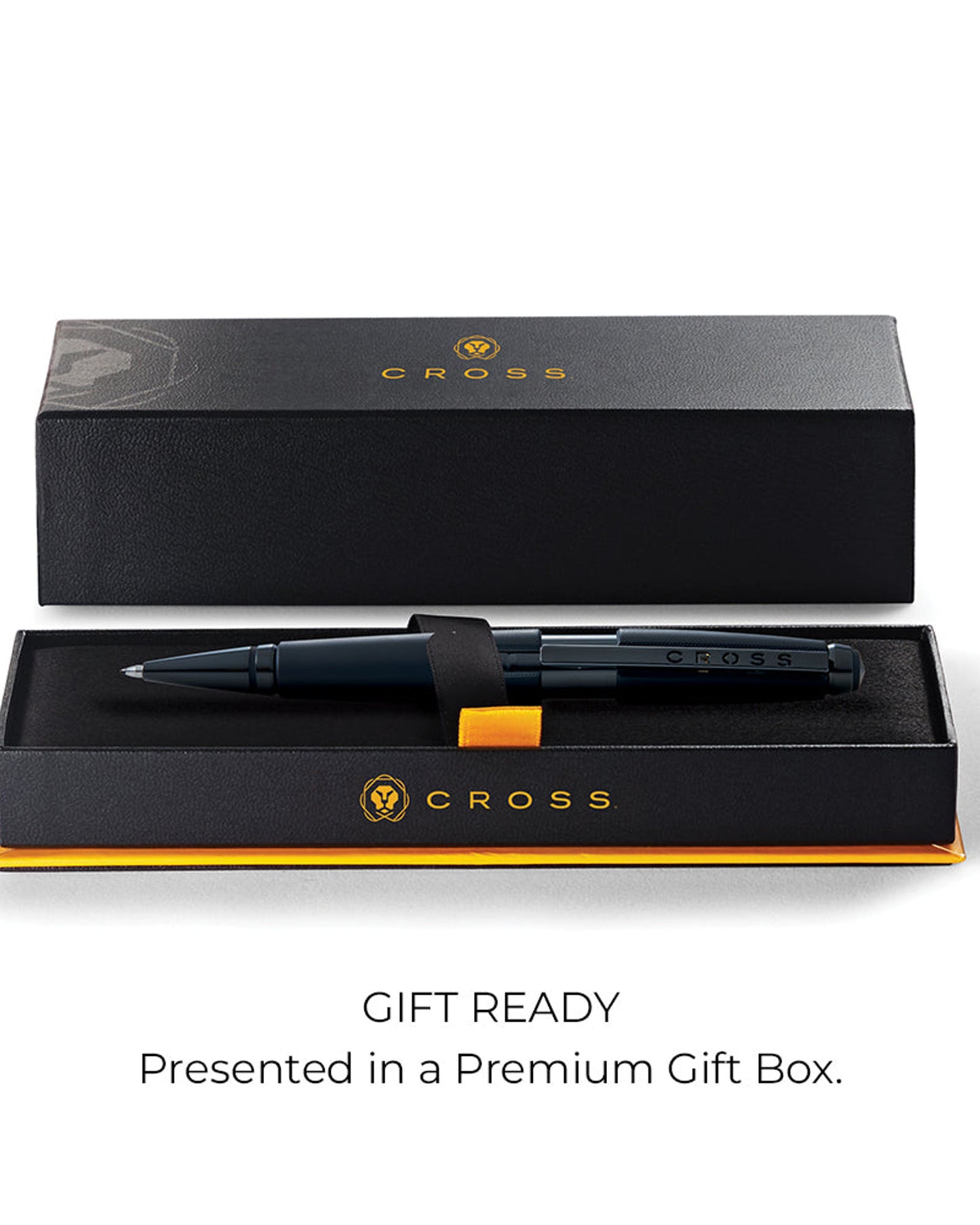 Cross Edge™ Black Matte Lacquer Selectip® Rollerball Pen- AT0555-11