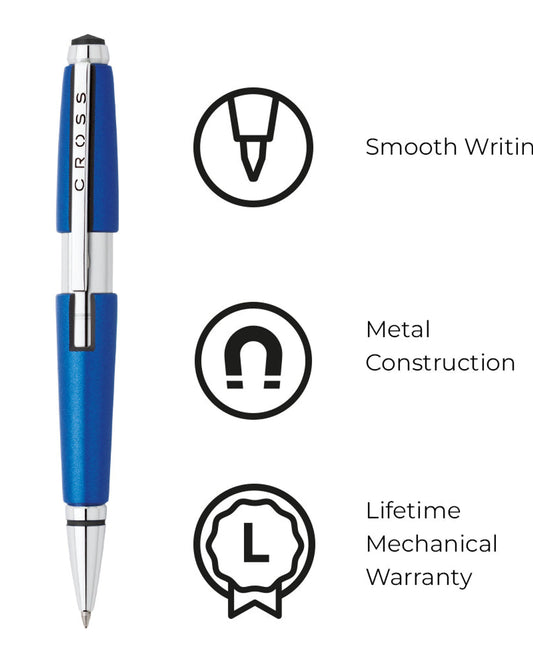 Cross Edge™ Nitro Blue Gel Rollerball Pen AT0555-3