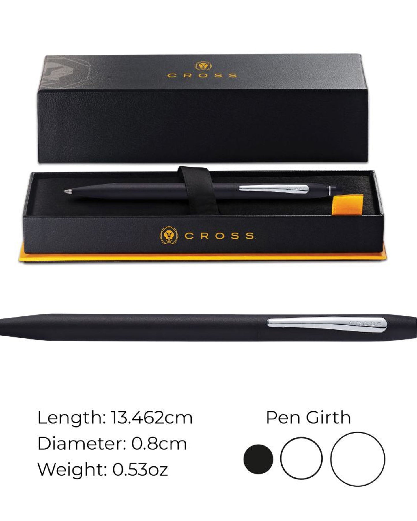 Cross Click™ Classic Black Ballpoint Pen AT0622-102