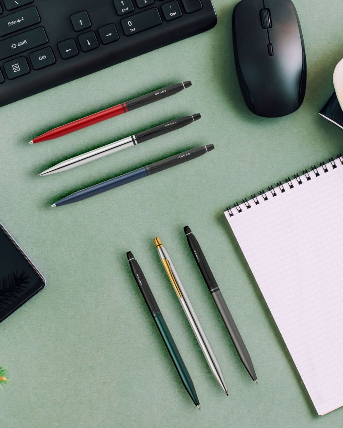 Cross Click™ Tuxedo Chrome Ballpoint Pen AT0622-123