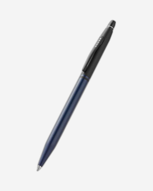 Cross Click™ Tuxedo Satin Metallic Blue Ballpoint Pen AT0622-124