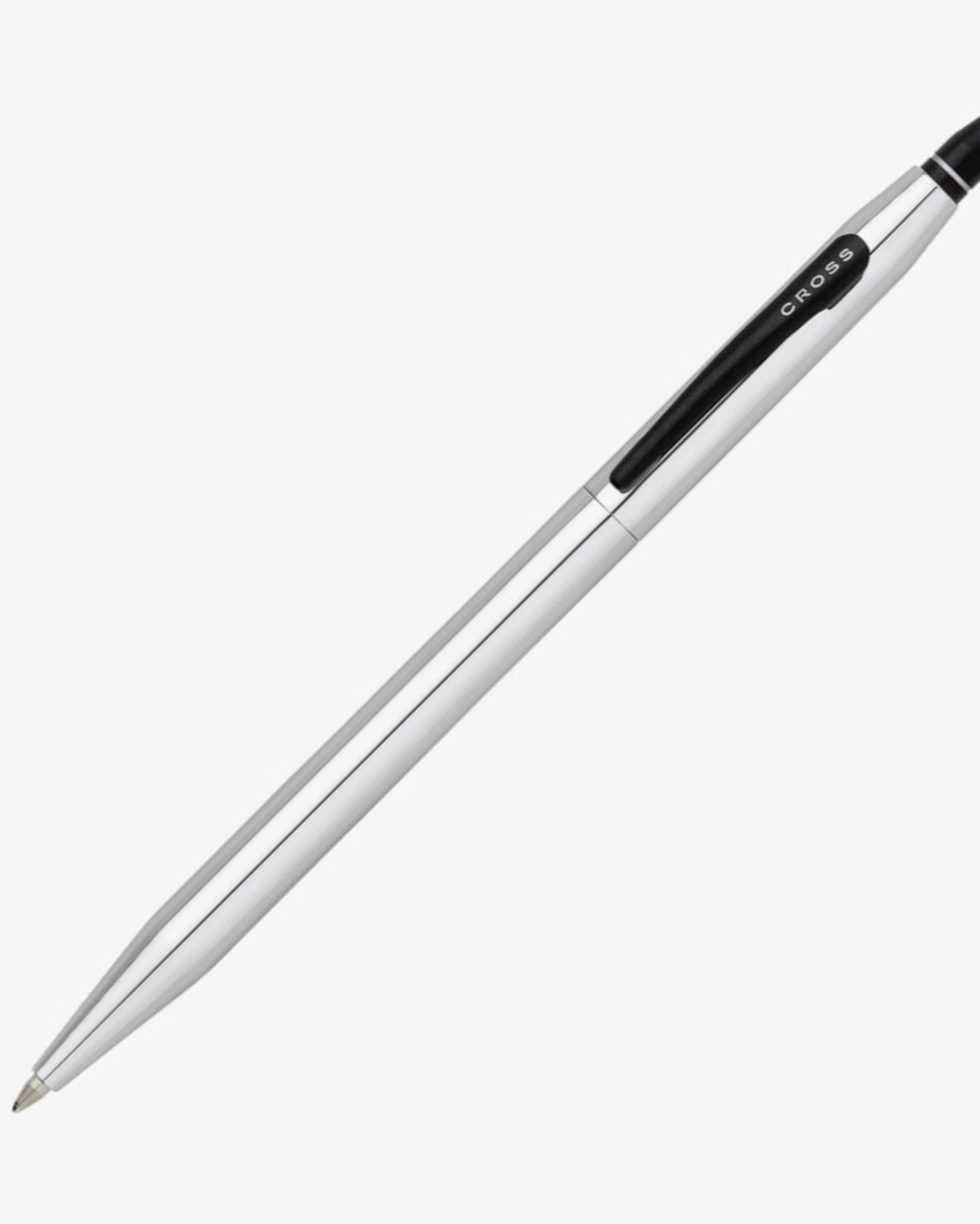 Cross Click™ Chrome with Black Appointments Selectip® Rollerball Pen