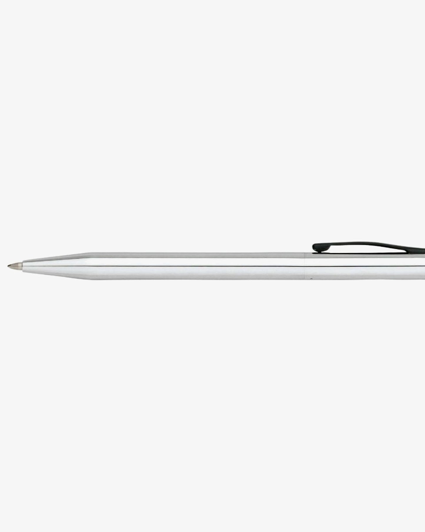 Cross Click Chrome Black-Appointed Selectip Rollerball Pen