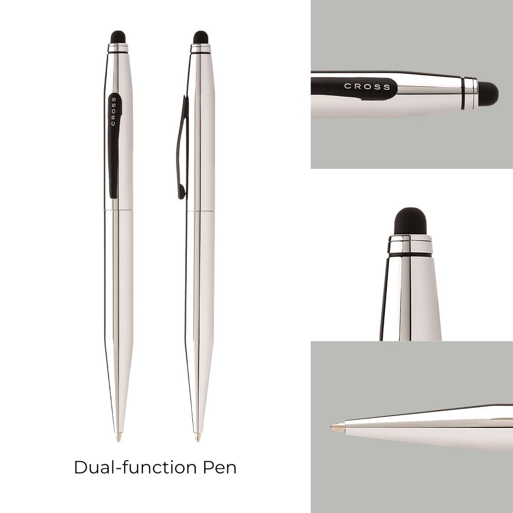 Cross Tech2™ Chrome Dual-function Ballpoint Pen AT0652-2