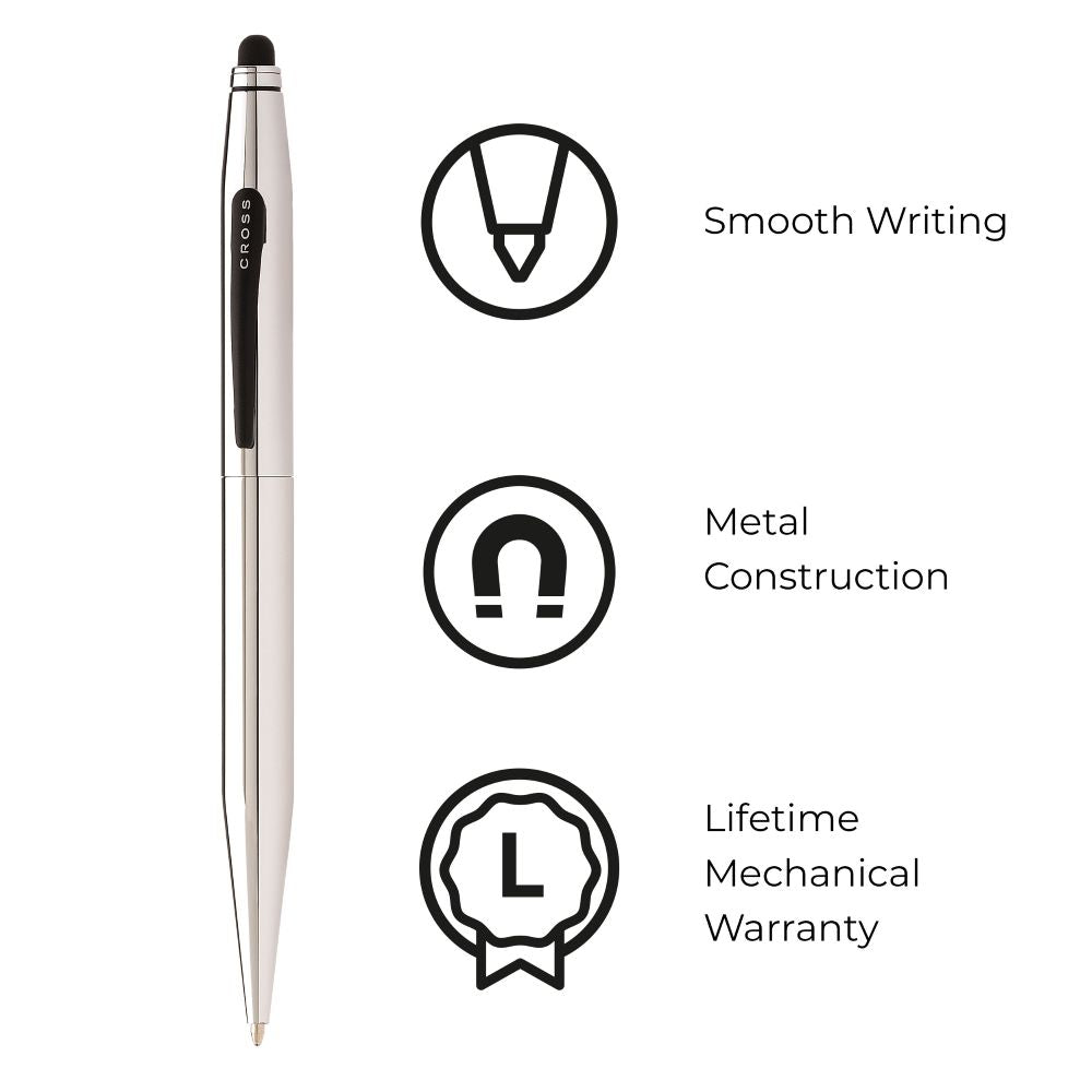 Cross Tech2™ Chrome Dual-function Ballpoint Pen AT0652-2
