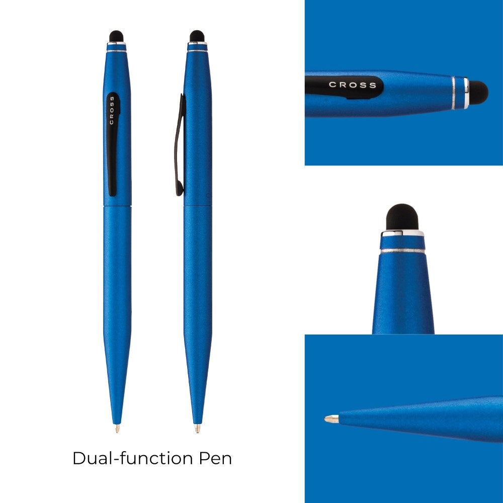 Cross Tech2™ Metallic Blue Dual-function Pen AT0652-6
