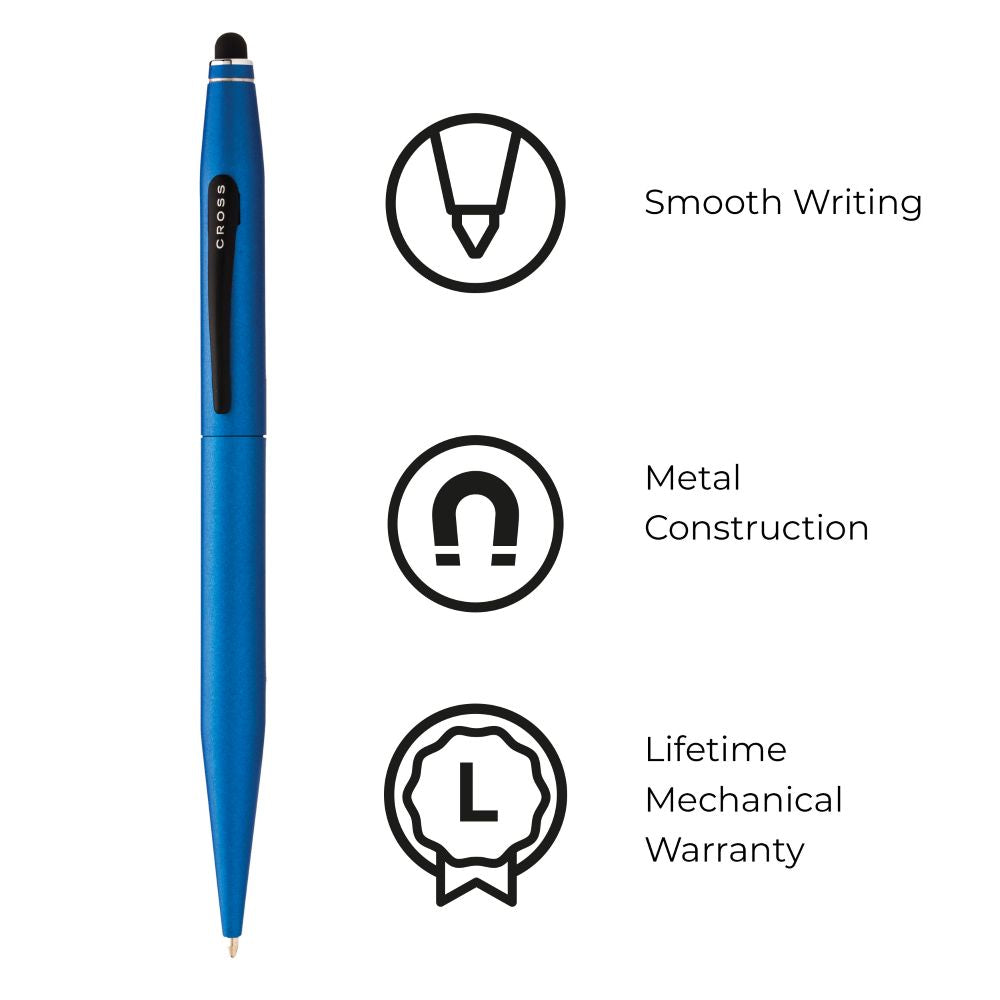 Cross Tech2™ Metallic Blue Dual-function Pen AT0652-6