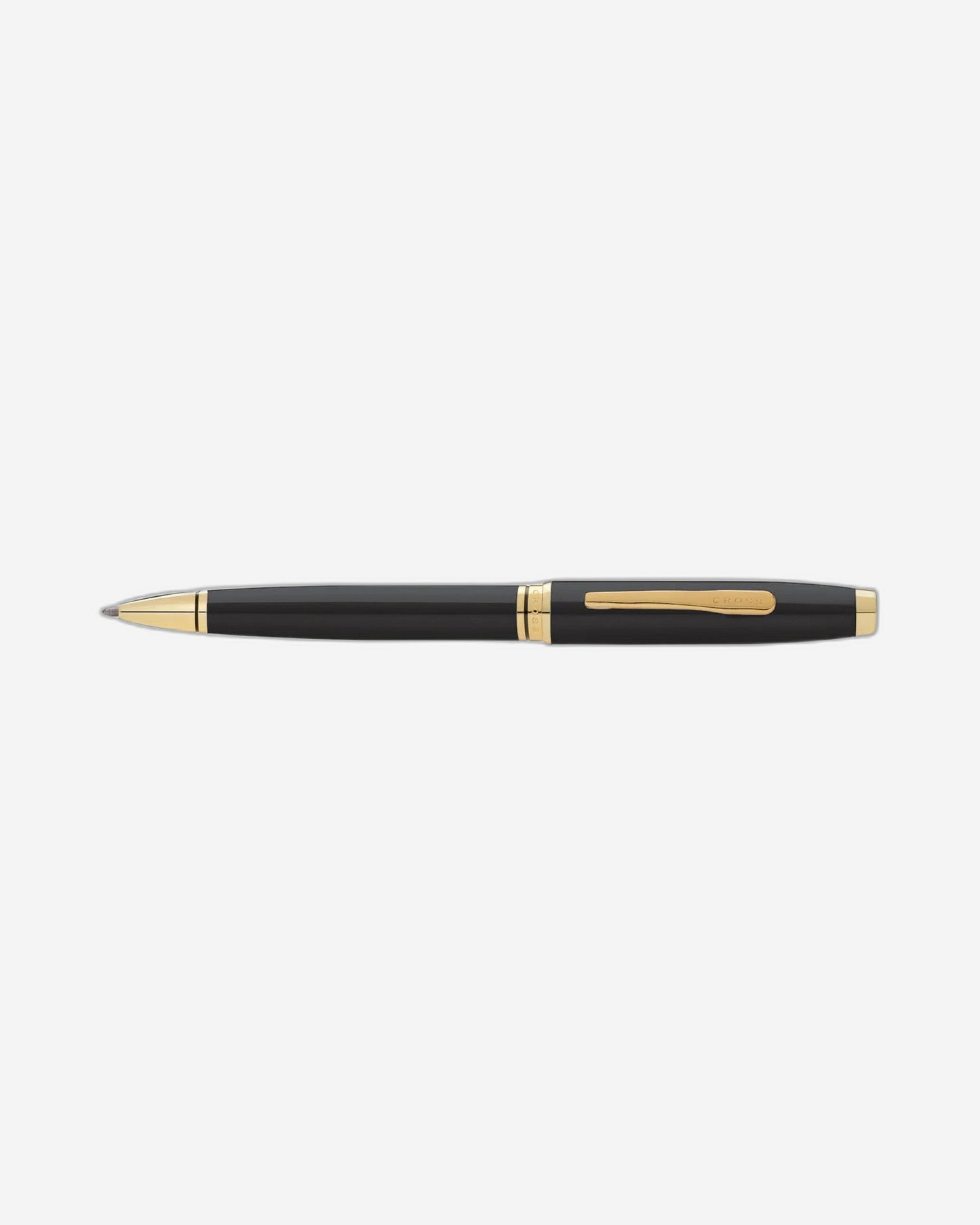 Cross Coventry Black Lacquer With Gold Appointments Ballpoint Pen - AT0662G-11