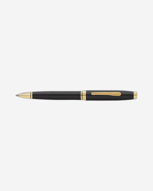 Cross Coventry Black Lacquer With Gold Appointments Ballpoint Pen - AT0662G-11
