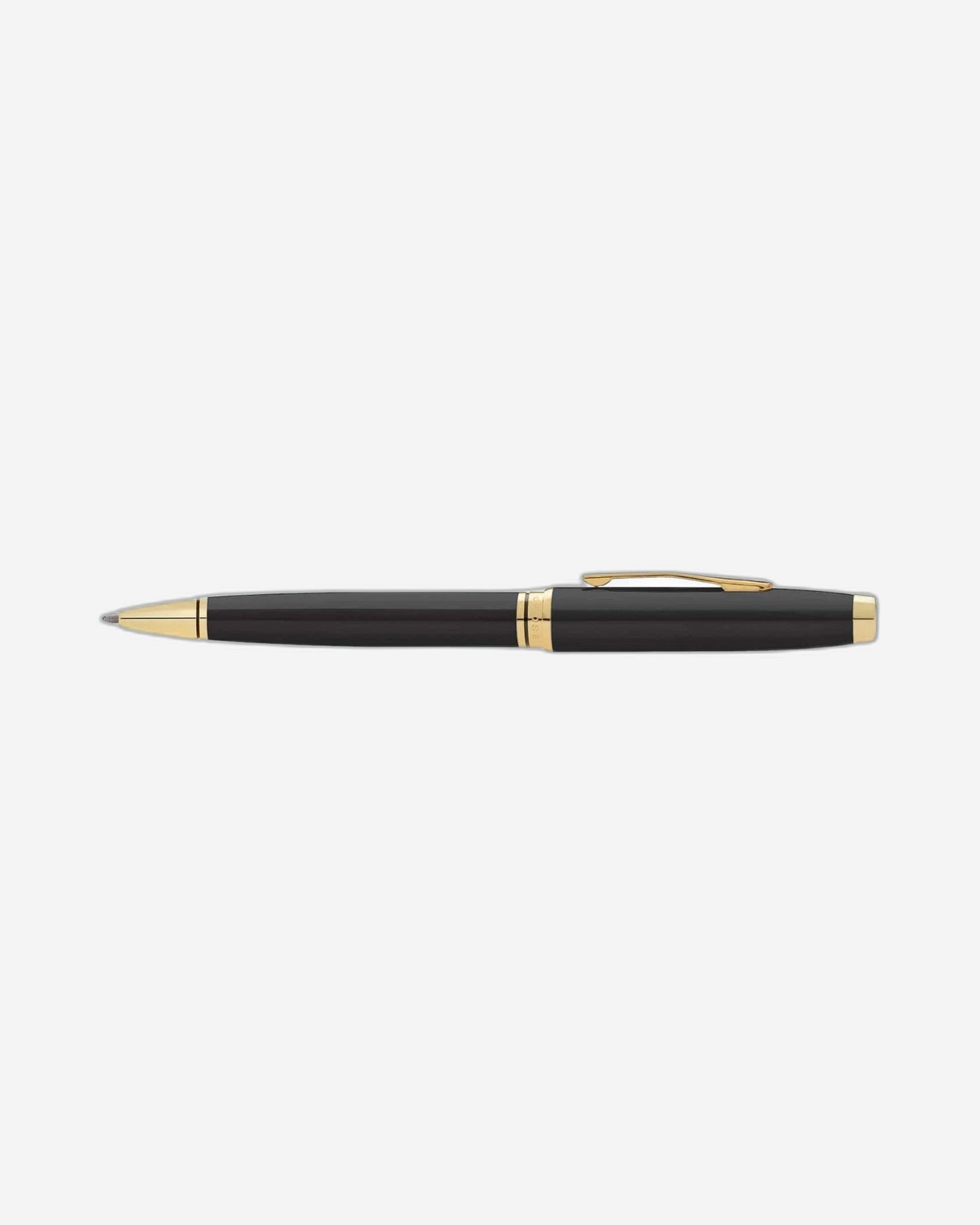 Cross Coventry Black Lacquer With Gold Appointments Ballpoint Pen - AT0662G-11