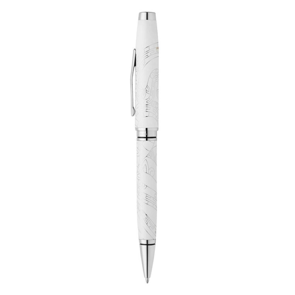 Cross Coventry Zodiac Year of the Snake Pearl White Lacquer Ballpoint Pen AT0662-16 PRL WHT