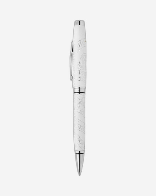 Cross Coventry Zodiac Year of the Snake Pearl White Lacquer Ballpoint Pen AT0662-16 PRL WHT