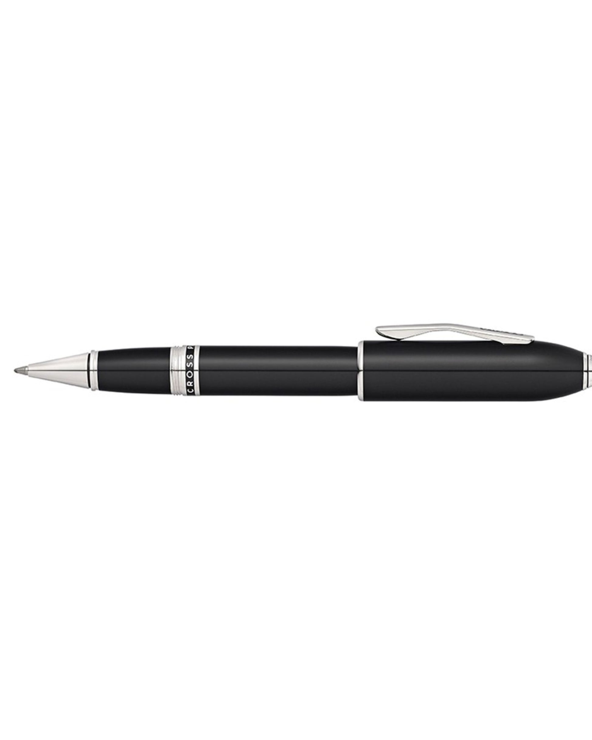 Cross Peerless 125 Obsidian Black Lacquer With Platinum-Plated Appointments Selectip®® Rollerball Pen