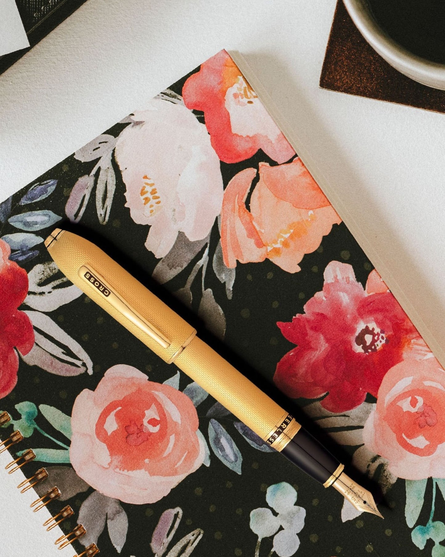 Cross Peerless 23Kt Heavy Gold Plate  Fountain Pen