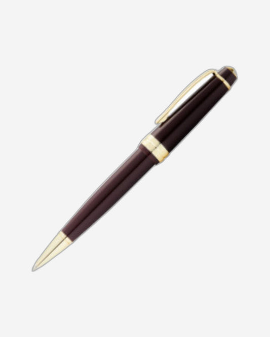 Cross Bailey Light™ Polished Burgundy Resin and Gold Tone Ballpoint Pen AT0742-11