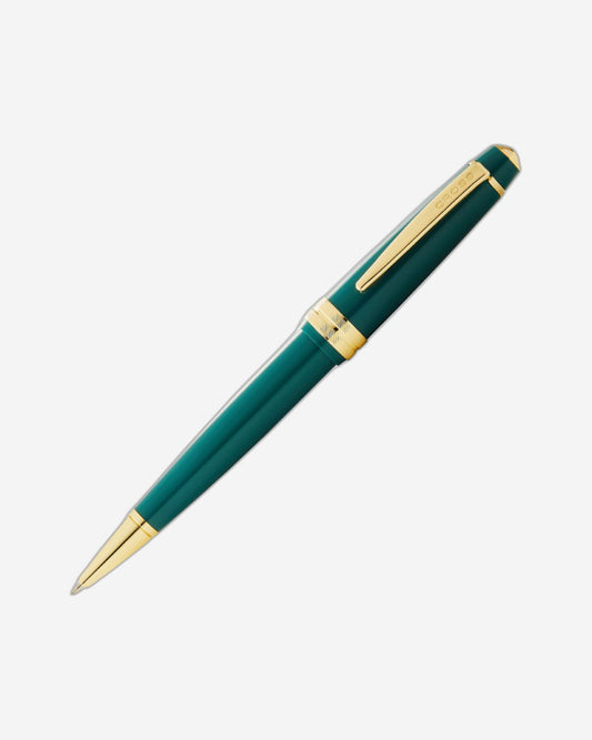 Cross Bailey Light™ Polished Green Resin and Gold Tone Ballpoint Pen AT0742-12