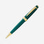Cross Bailey Green Resin Gold Tone Ballpoint Pen
