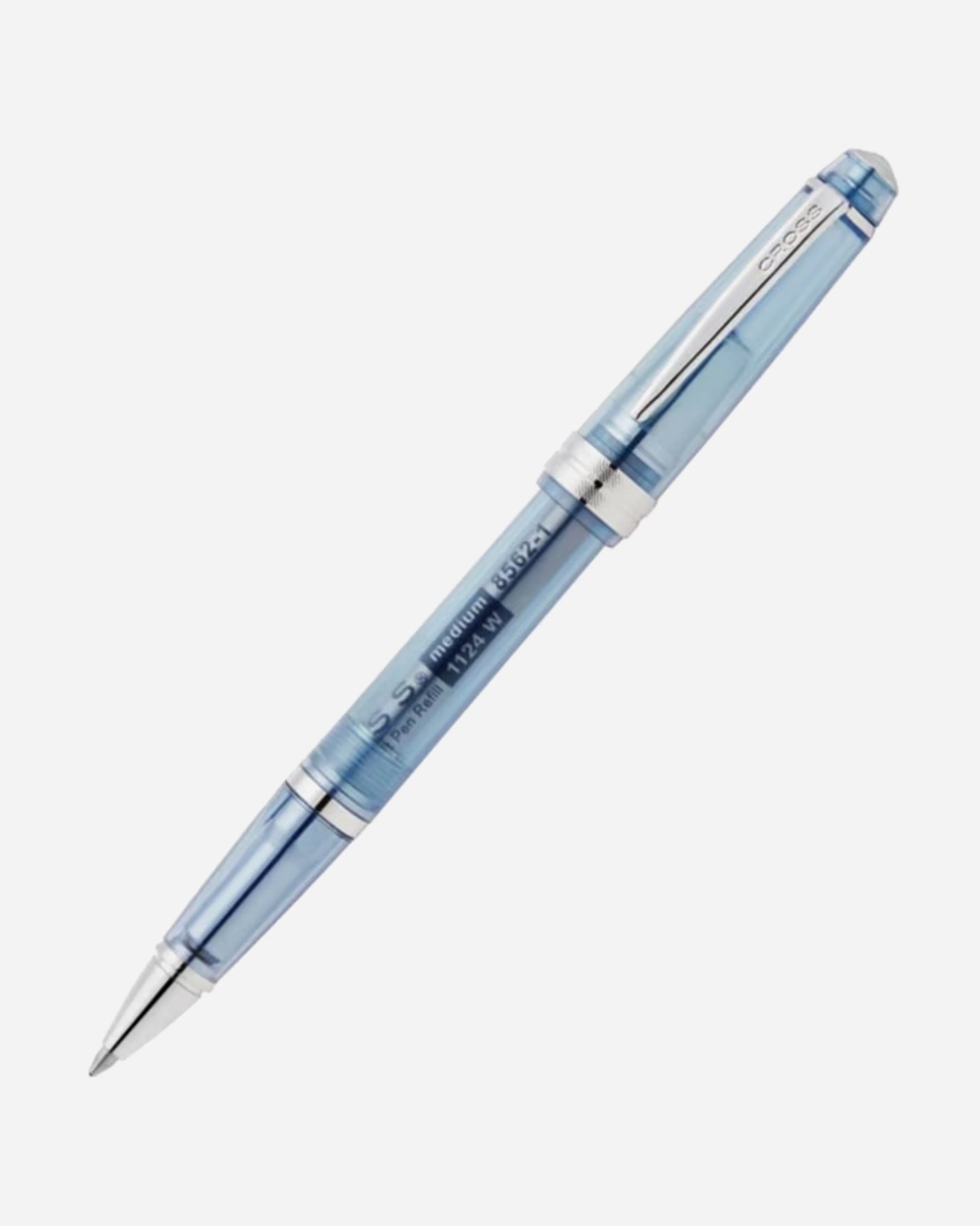 Cross Bailey Translucent Navy Blue Resin Ballpoint Pen