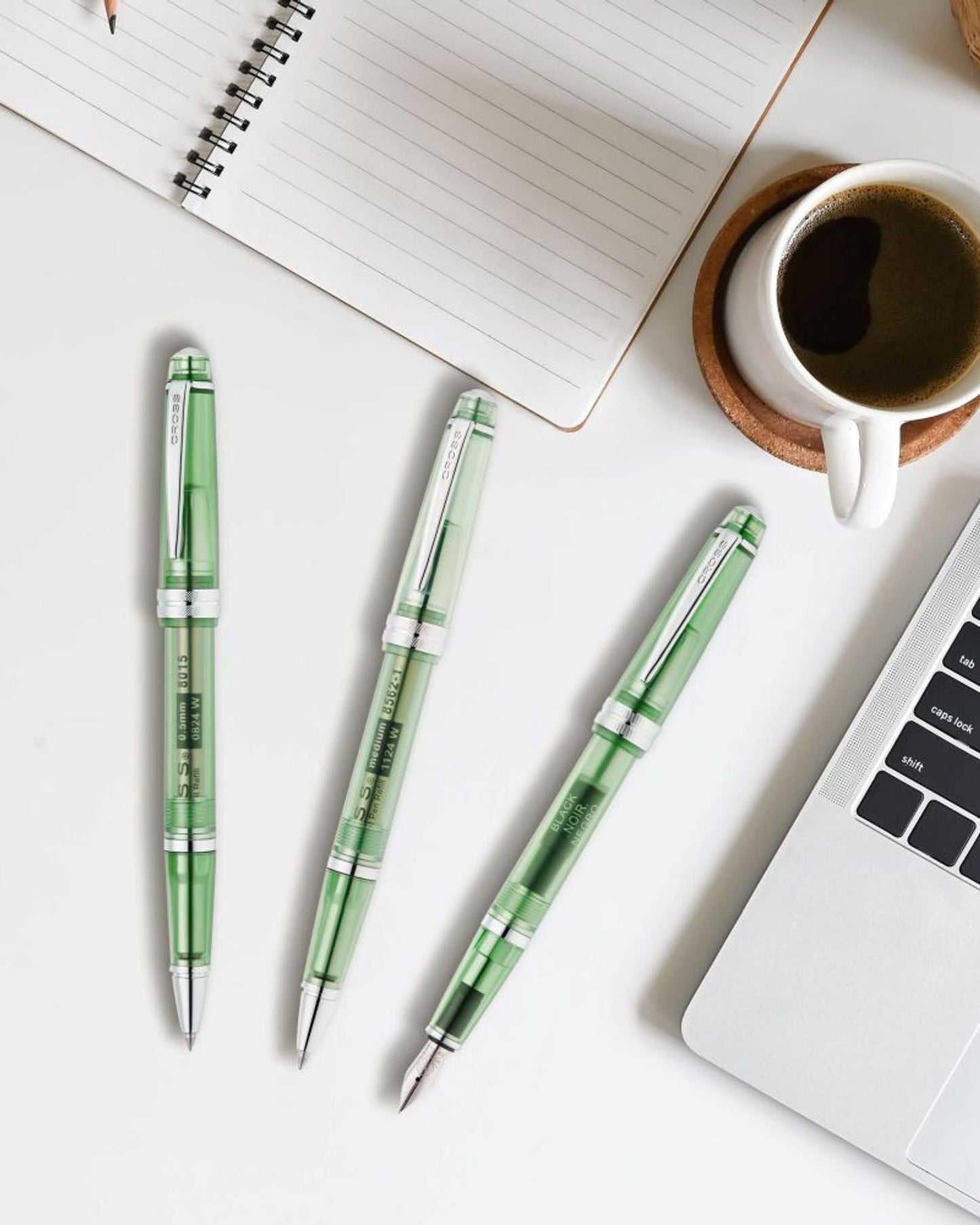 Cross Bailey Light™ Translucent Green Resin Ballpoint Pen AT0742-19