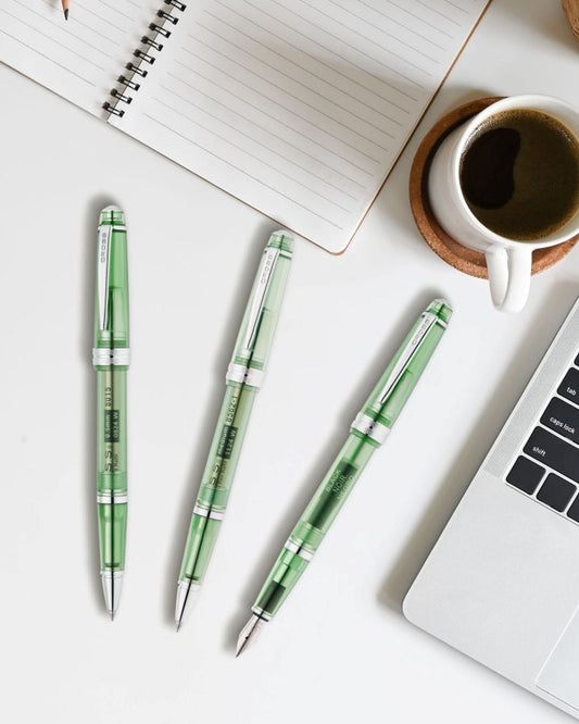 Cross Bailey Light™ Translucent Green Resin Ballpoint Pen AT0742-19