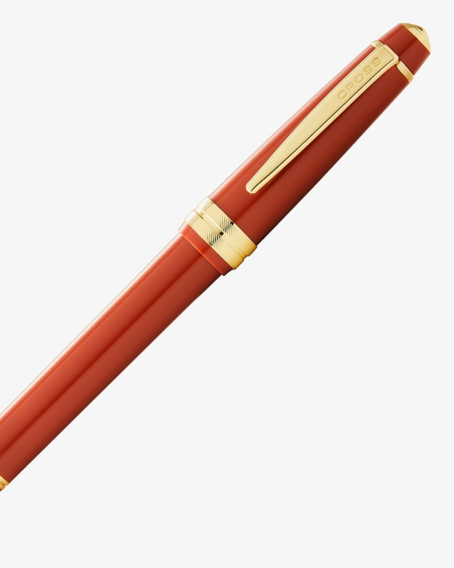 Cross Bailey Light™ Polished Amber Resin And Gold Tone Fine-Tip Rollerball Pen