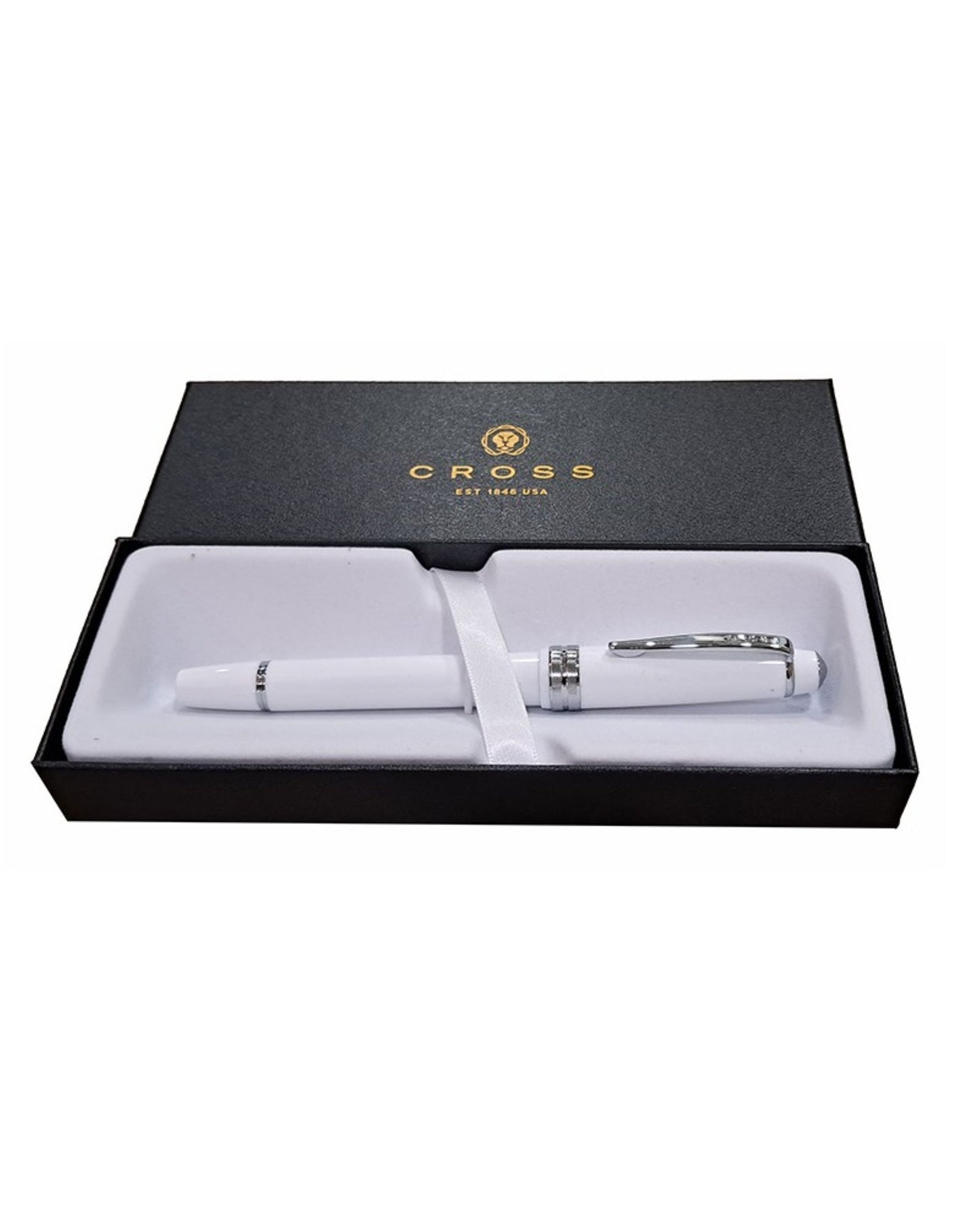 Cross Bailey Light™ Polished White Resin And Fine Nib Fountain Pen