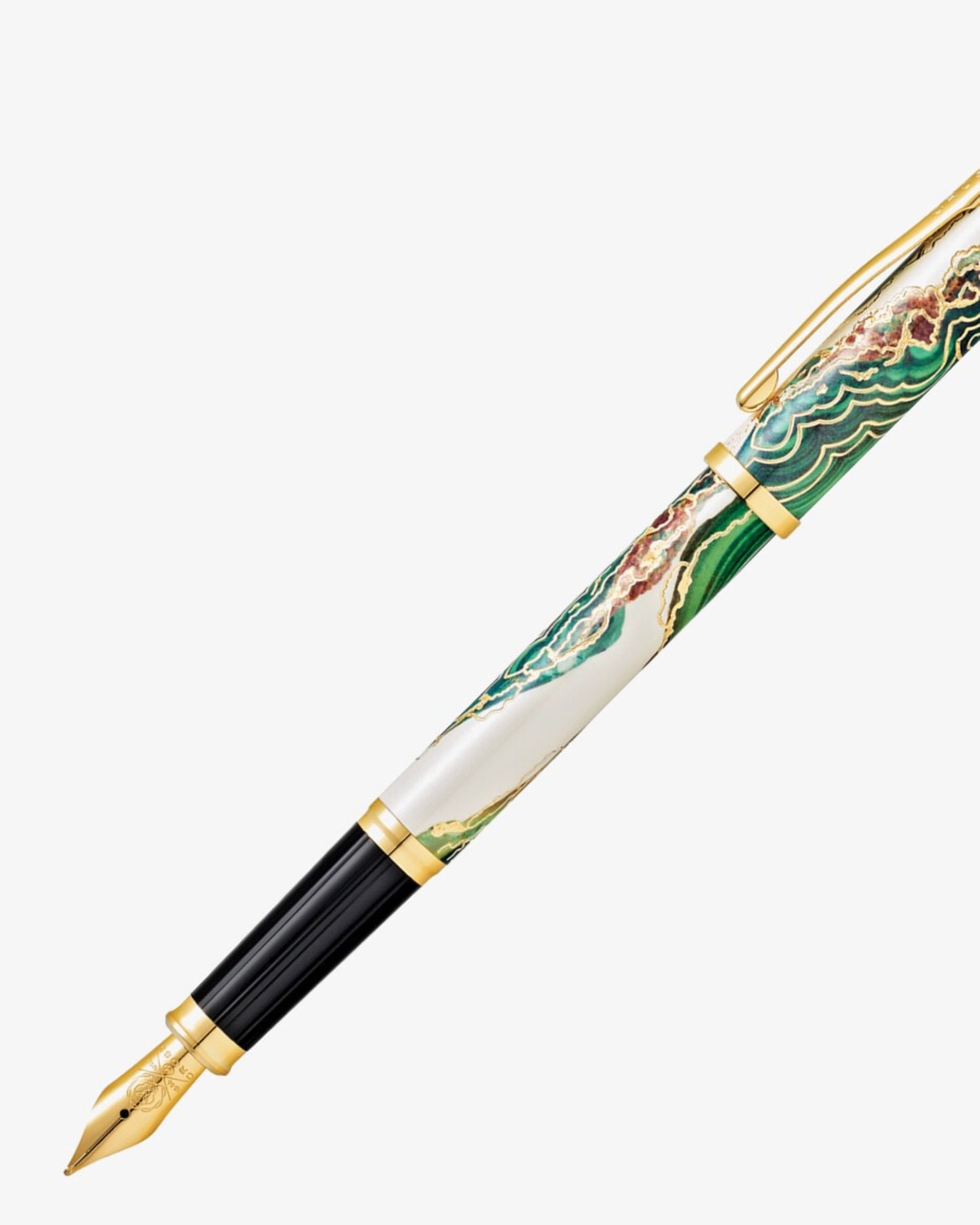 Cross Wanderlust Borneo With Gold-Plated Engravings Fountain Pen