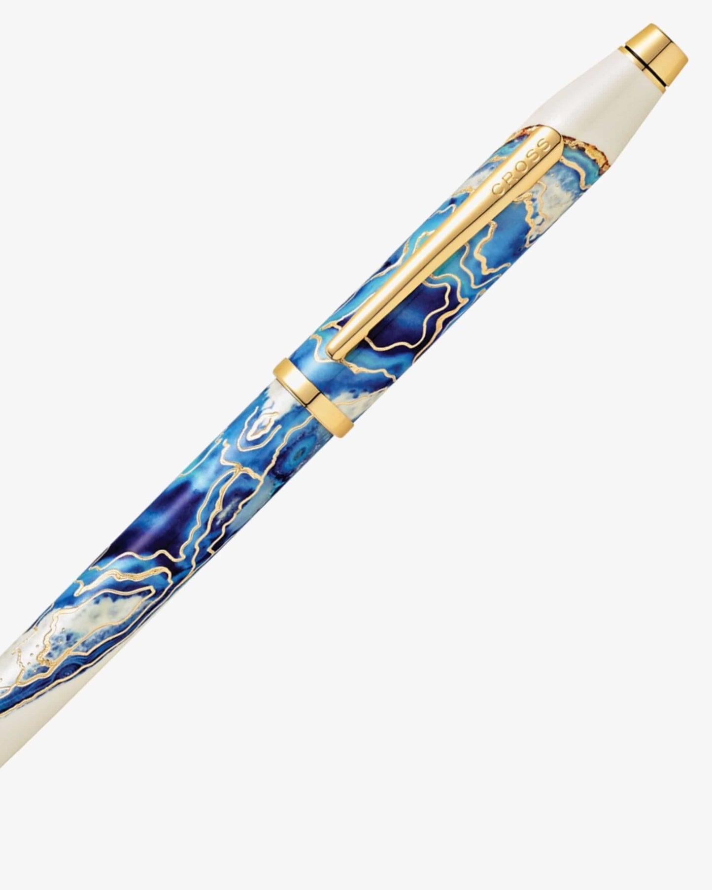 Cross Wanderlust Malta With a 23Kt Gold-Plated Engravings Fountain Pen